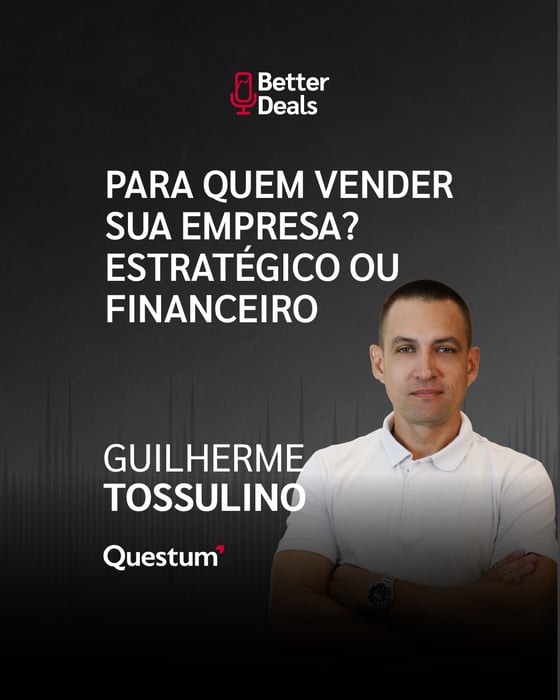 Sobram Compradores em M&A Tech, Falta Empresa Pronta | Questum